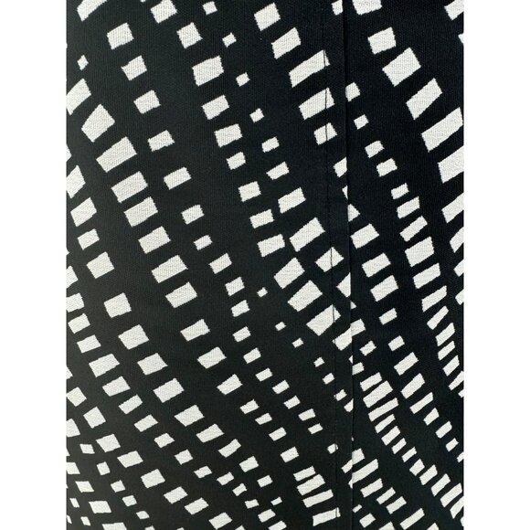 Size 12 ANNE‎ KLEIN BLACK & WHITE CLASSY SHEATH Day/Evening All-Season Office - Picture 3 of 4